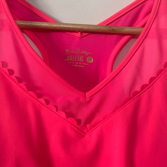 Lilly Pulitzer Vibrant Pink Tank Top - Picture 3 of 3